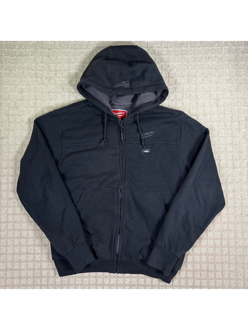 Milwaukee M12 Heated Gear black zip hoodie